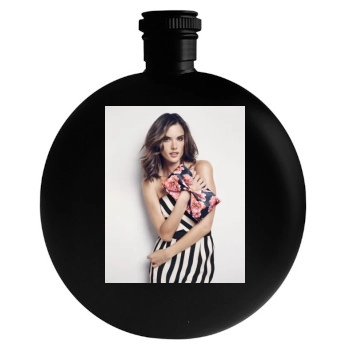 Alessandra Ambrosio Round Flask