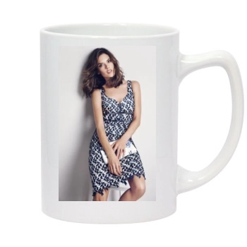 Alessandra Ambrosio 14oz White Statesman Mug