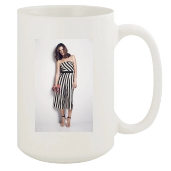 Alessandra Ambrosio 15oz White Mug