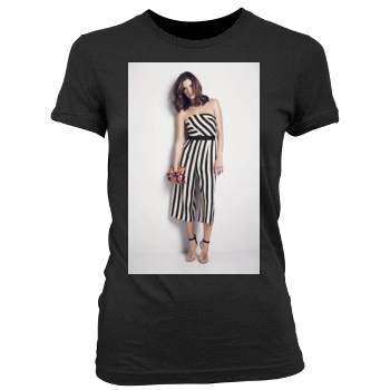 Alessandra Ambrosio Women's Junior Cut Crewneck T-Shirt