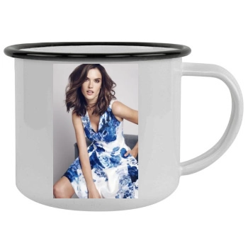 Alessandra Ambrosio Camping Mug