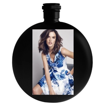 Alessandra Ambrosio Round Flask