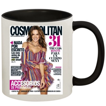 Alessandra Ambrosio 11oz Colored Inner & Handle Mug