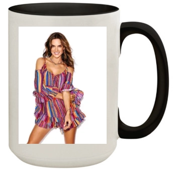 Alessandra Ambrosio 15oz Colored Inner & Handle Mug