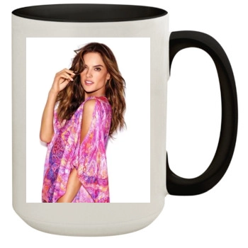 Alessandra Ambrosio 15oz Colored Inner & Handle Mug