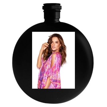 Alessandra Ambrosio Round Flask