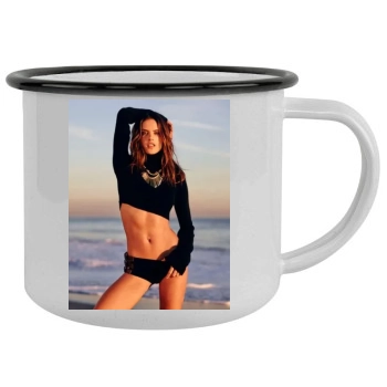 Alessandra Ambrosio Camping Mug