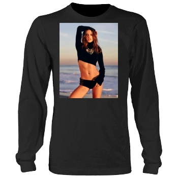 Alessandra Ambrosio Men's Heavy Long Sleeve TShirt