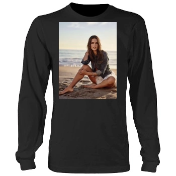 Alessandra Ambrosio Men's Heavy Long Sleeve TShirt