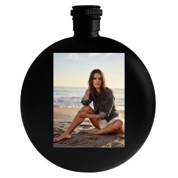 Alessandra Ambrosio Round Flask