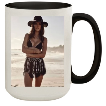 Alessandra Ambrosio 15oz Colored Inner & Handle Mug