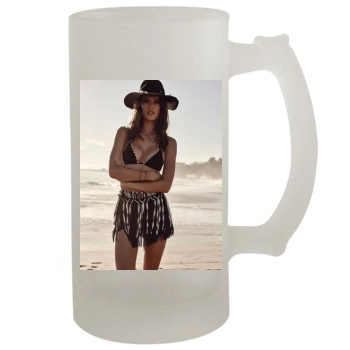 Alessandra Ambrosio 16oz Frosted Beer Stein