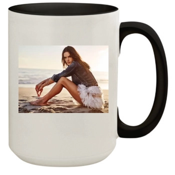 Alessandra Ambrosio 15oz Colored Inner & Handle Mug