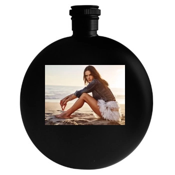 Alessandra Ambrosio Round Flask