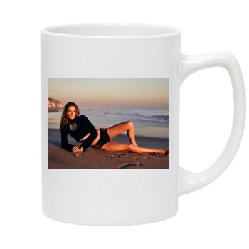 Alessandra Ambrosio 14oz White Statesman Mug