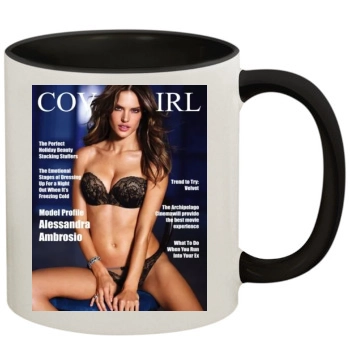 Alessandra Ambrosio 11oz Colored Inner & Handle Mug