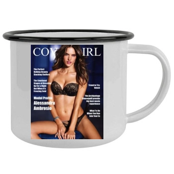 Alessandra Ambrosio Camping Mug