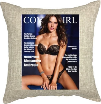 Alessandra Ambrosio Pillow