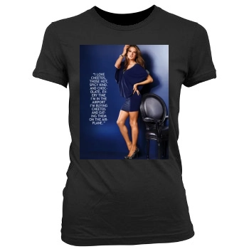 Alessandra Ambrosio Women's Junior Cut Crewneck T-Shirt