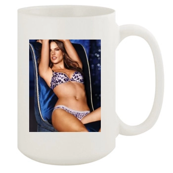 Alessandra Ambrosio 15oz White Mug