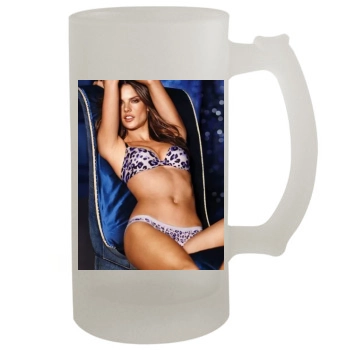 Alessandra Ambrosio 16oz Frosted Beer Stein