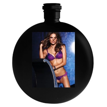 Alessandra Ambrosio Round Flask