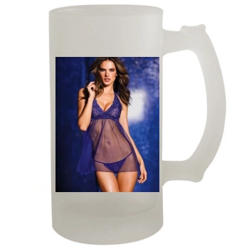 Alessandra Ambrosio 16oz Frosted Beer Stein