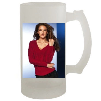 Alessandra Ambrosio 16oz Frosted Beer Stein