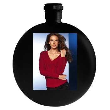 Alessandra Ambrosio Round Flask