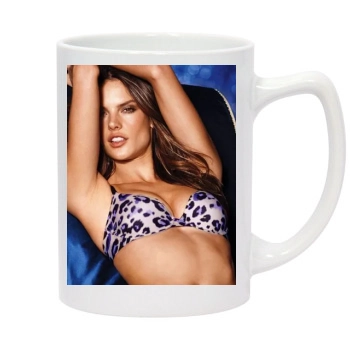 Alessandra Ambrosio 14oz White Statesman Mug