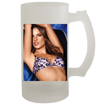 Alessandra Ambrosio 16oz Frosted Beer Stein