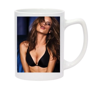 Alessandra Ambrosio 14oz White Statesman Mug