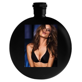 Alessandra Ambrosio Round Flask