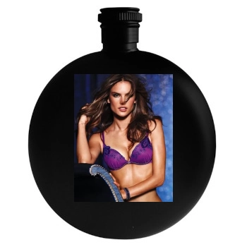 Alessandra Ambrosio Round Flask