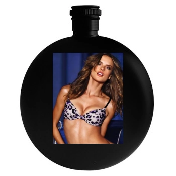 Alessandra Ambrosio Round Flask