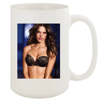 Alessandra Ambrosio 15oz White Mug