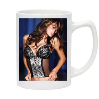 Alessandra Ambrosio 14oz White Statesman Mug