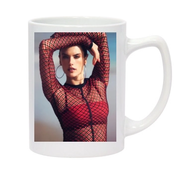 Alessandra Ambrosio 14oz White Statesman Mug