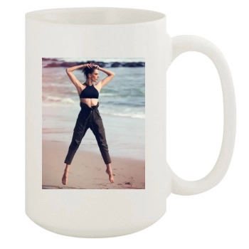 Alessandra Ambrosio 15oz White Mug