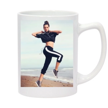 Alessandra Ambrosio 14oz White Statesman Mug