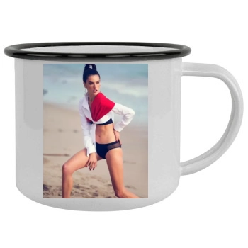 Alessandra Ambrosio Camping Mug