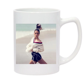 Alessandra Ambrosio 14oz White Statesman Mug