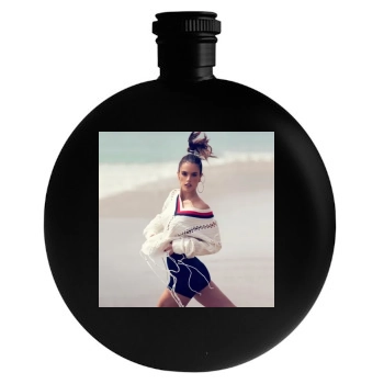 Alessandra Ambrosio Round Flask