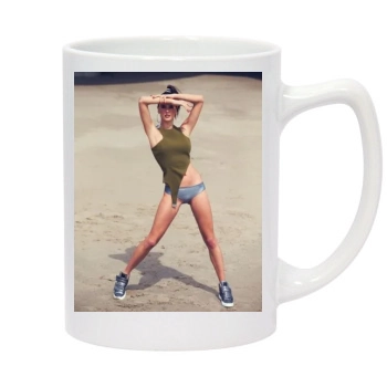 Alessandra Ambrosio 14oz White Statesman Mug