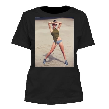 Alessandra Ambrosio Women's Cut T-Shirt