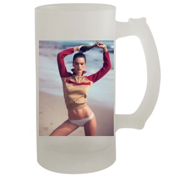 Alessandra Ambrosio 16oz Frosted Beer Stein