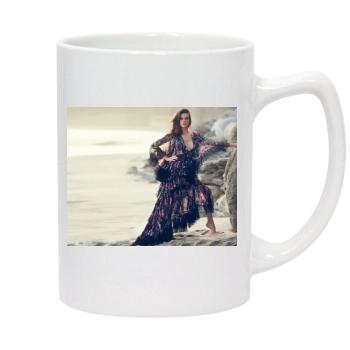 Alessandra Ambrosio 14oz White Statesman Mug