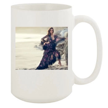 Alessandra Ambrosio 15oz White Mug