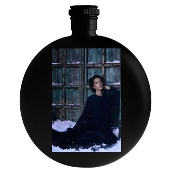 Alessandra Ambrosio Round Flask