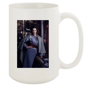 Alessandra Ambrosio 15oz White Mug